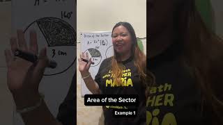 Area of a sector | Example 1