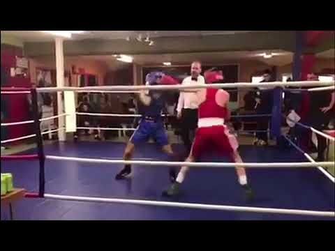 Liam Mooney Hisingens Boxningsklubb Sweden. Clips from  matches in 2017 and 2018. 54kg. 14 years.