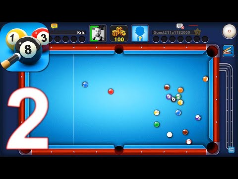 8 Ball Pool - Gameplay Walkthrough Part 2 1vs1 (Android, iOS)