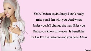 Ariana Grande - NASA (lyrics)