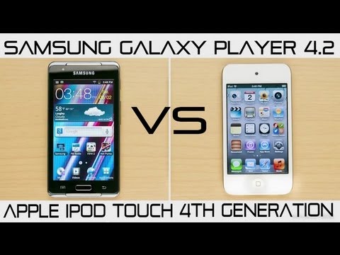 Samsung Galaxy Player 4.2 vs iPod Touch 4th Generation - Comparison