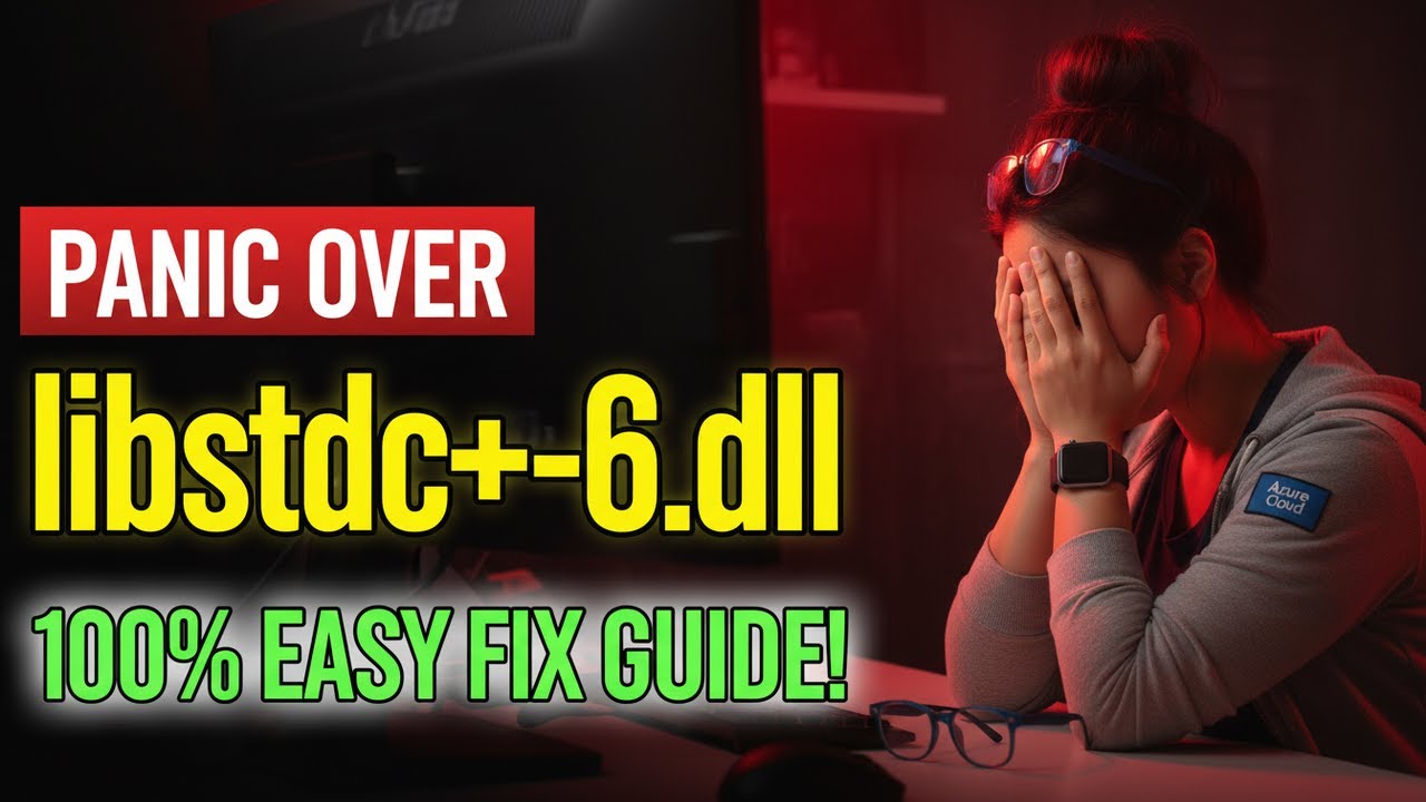 How to Fix Libstdc++-6.dll Errors Fast! [2 min]