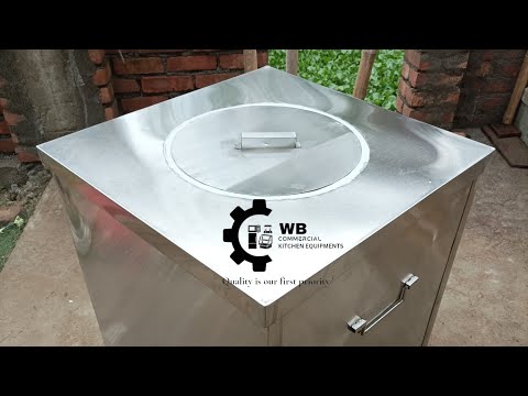 Stainless steel ss tandoor bhatti, for restaurant