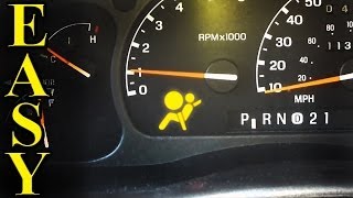 Air Bag Light Flashing, How to diagnose and fix