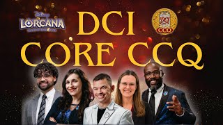 DCI CCQ Core Contructed Disney Lorcana Tournament Day 1