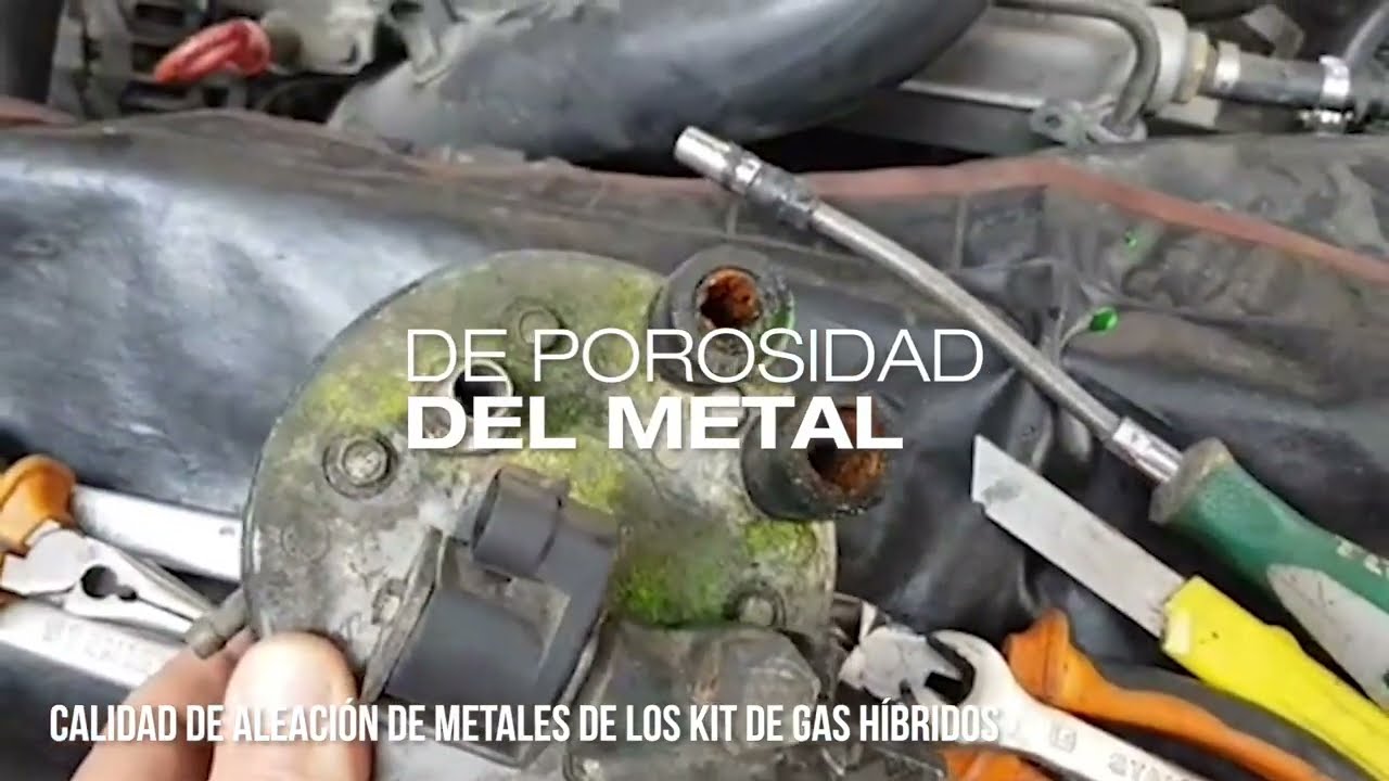 CONVERSION GNV Y GLP - EVITA FUGAS POR CORROCION METALES  (ALEACION ORIGINAL)