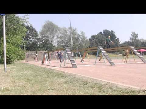 Wettkampfteam Dresden Bühlau, Sachsenpokal 2015 - 100m Hindernisbahn, FS Lauf 3