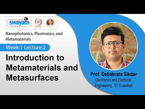 Nanophotonics Plasmonics And Metamaterials Introduction Video
