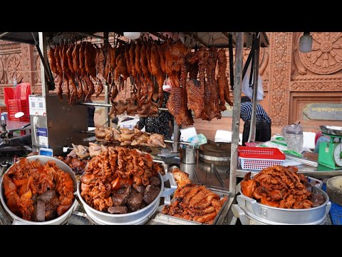 Tola Grill Meat & Testy @Phsa Kandal - Amazing Younger Couple Make & Grill Meat, Pork & More in Town