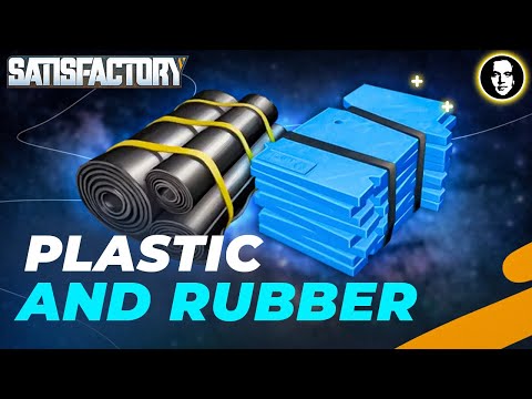 Basic Oil Refining: Plastic & Rubber Tutorial - Satisfactory New Player Guide EP23