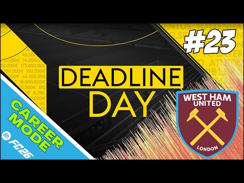 ULTRA REALISTIC CAREER MODE ! | FC 26 WEST HAM CAREER MODE | EP23 | SEASON 2 | LOAN MOVES !