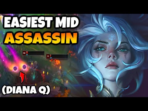 Diana Mid is SO EASY. Just land Q and they die when you're fed
