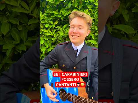 SE I CARABINIERI FOSSERO CANTANTI 👮🏻‍♂️ - iPantellas & Alfa