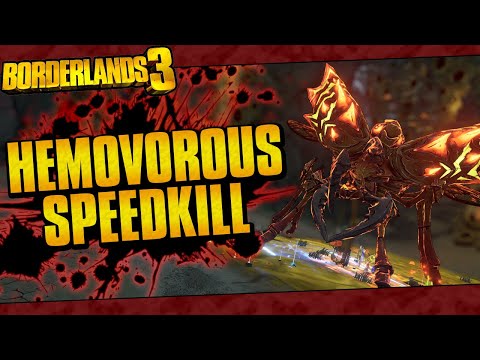 Borderlands 3 | Hemovorous The Invincible vs FL4K Speedkill