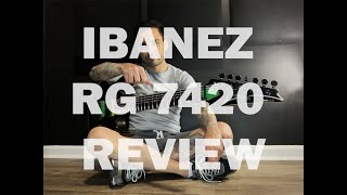 Video thumbnail for IBANEZ RG7420 REVIEW by migueldonneys