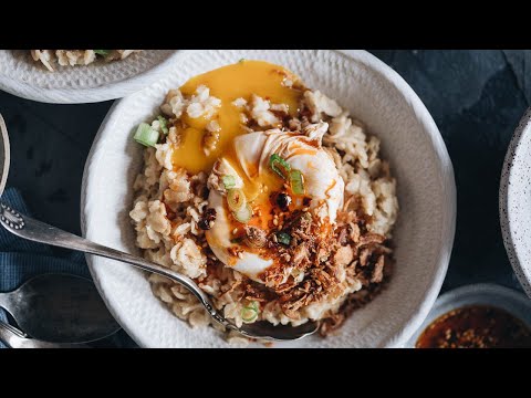 5-Ingredient Savory Oatmeal (Chinese-Style) Recipe