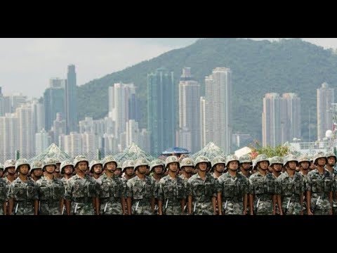 Breaking Chinese military at Hong Kong border preparing for Hong Kong invasion August 2019 News Video