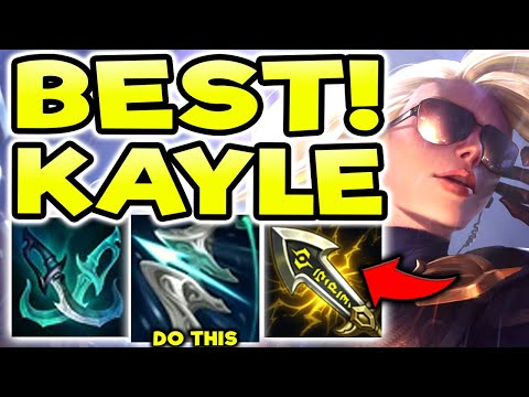 AD KAYLE TOP SHREDS TOPLANERS LIKE BUTTER! (USE THIS) - S12 KAYLE GAMEPLAY! (Season 12 Kayle Guide)