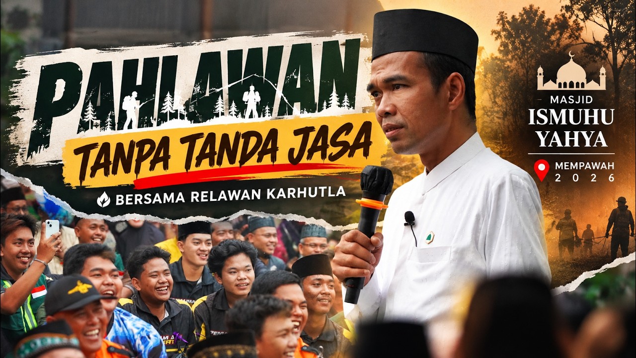 Tak Semua Pahlawan Memakai Seragam | Pesan untuk Relawan Karhutla