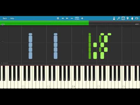 Ben Folds Five - Steven's Last Night in Town - Synthesia Piano Tutorial