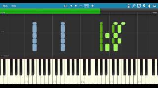 Ben Folds Five - Steven's Last Night in Town - Synthesia Piano Tutorial