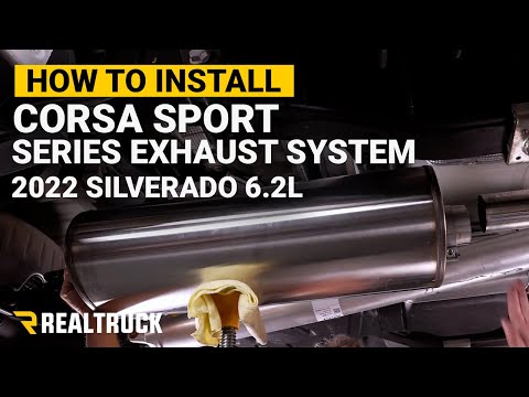 How to Install Corsa Sport Series Exhaust System on a 2022 Chevy Silverado 1500 6.2L V8