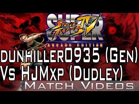 dunhiller0935 (Gen) Vs HJMxp (Dudley) SSF4 AE 2012 Match Video 1080p HD Super Street Fighter 4