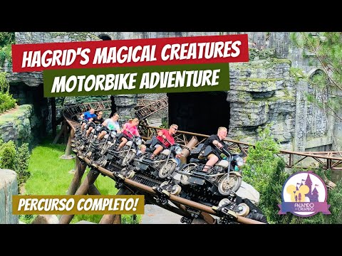 Percurso Completo Hagrid’s Magical Creatures Motorbike Adventure - Montanha-Russa do Hagrid