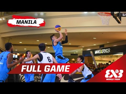 Manila South (PHI) vs Manila West (PHI) - Full Game - Manila - 2015 FIBA 3x3 World Tour