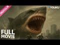 Film 4K HIU RAKSASA MENYERANG DARAT Mutasi Gila Dari Eksperimen Gagal Land Shark YOUKU