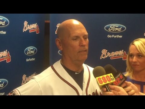 MIL@ATL: Snitker discusses Braves' extra-innings loss