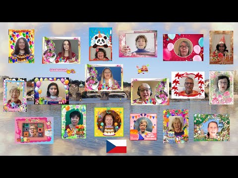 White Flower VC  - Happy Birthday in 20 languages - short version