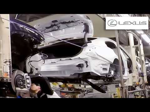 Lexus ES Production in Japan:  Made with Precision