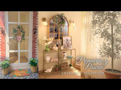 Decoración de Primavera para la entrada 🐣 | Ideas bonitas y fáciles 