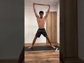 脇腹、肩、股関節の連動ストレッチ #shorts #宅トレ #ストレッチ
