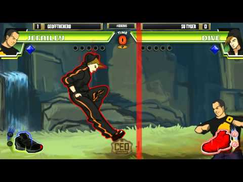 CEO 2015 - Divekick - Top 8 - Geoff the Hero vs SU Tyger