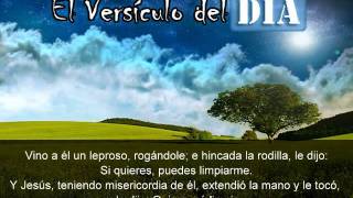 Miniatura del video: El versiculo del dia .com - Marcos 1 v40-41