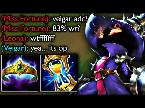 ADC VEIGAR IS SO OP... 83% WIN RATE (FREE ELO)