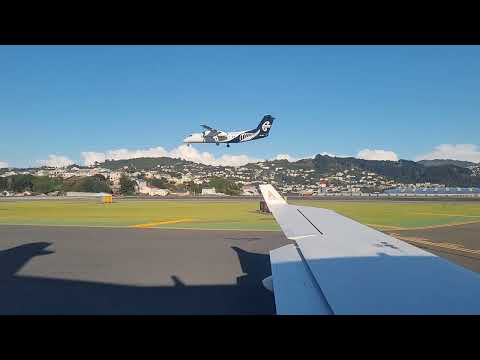 Takeoff Wellington WLG, Pilatus PC12