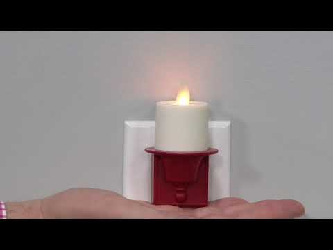 Luminara Set of 2 Plug-in Nightlights on QVC