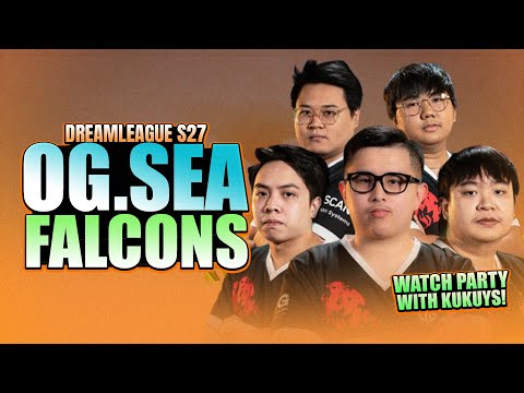 OG VS FALCONS - WATCH PARTY WITH KUKUYS - DreamLeague S27