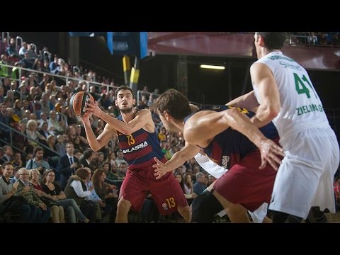 Highlights: RS Round 2, FC Barcelona Lassa 78-72 Stelmet Zielona Gora