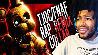 THIS FNAF ANIMATION IS INSANE!! | [FNaF] The Joy of Creation + FNaF Rap Remix Collab (Reaction)