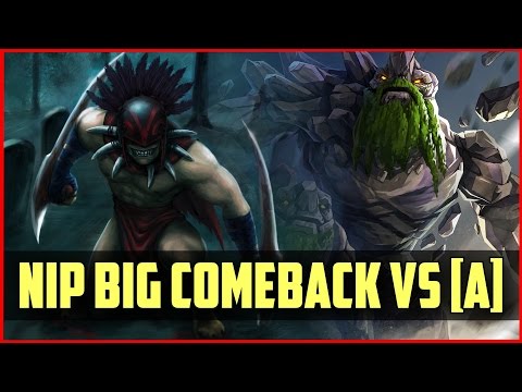 NiP Big Comeback vs Alliance @ WCA DOTA 2