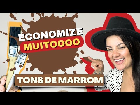 How to make the color brown in a very simple and practical way!