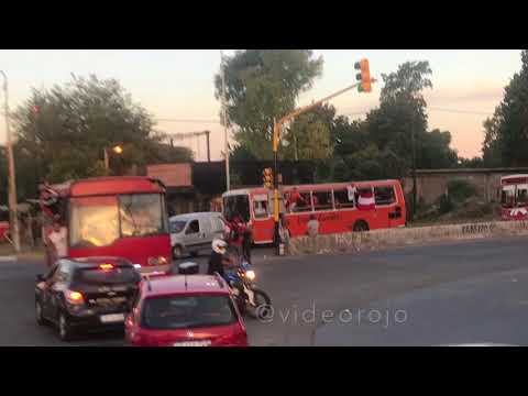 "La hinchada de América de Cali en Buenos Aires" Barra: Baron Rojo Sur • Club: América de Cáli