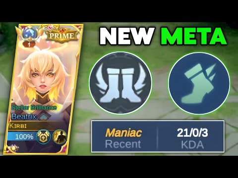 NEW META! TRY THIS MOVEMENT SPEED HACK EMBLEM TO WIN EVERY GAME | TOP GLOBAL BEATRIX BEST BUILD