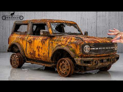 Thumbnail for Restoration Abandoned Ford Bronco | UNBELIEVABLE Rusty SUV Transformation! by SUV, video, Car, Vehicle, vide, Ford Bronco, video i, Ford Bronco II