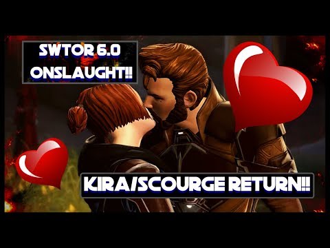 Swtor 6.0 Onslaught Kira and Scourge Return/romance!!