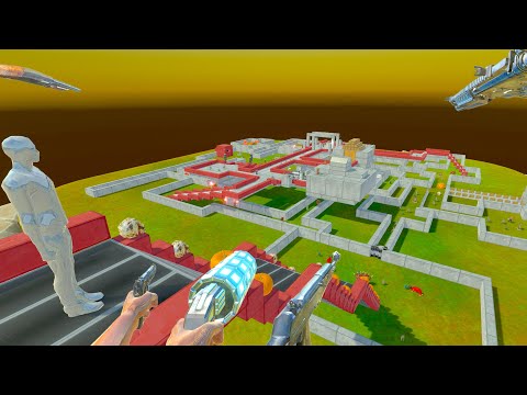 NEW UPDATE FPS PERSPECTIVE DEADLY MAZE - Animal Revolt Battle Simulator